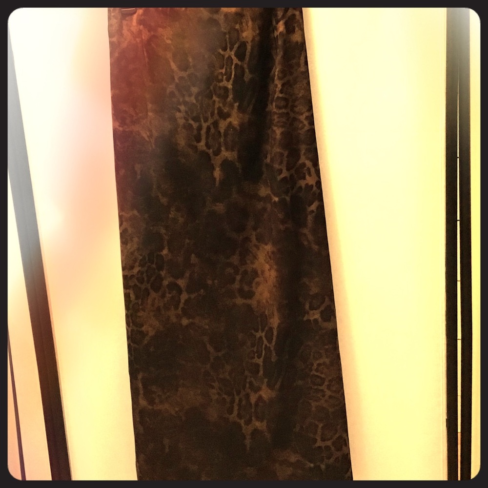 Pencil maxi skirt